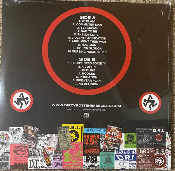Dirty Rotten Imbeciles : Greatest Hits (LP, Comp, Ltd, RE, Red)
