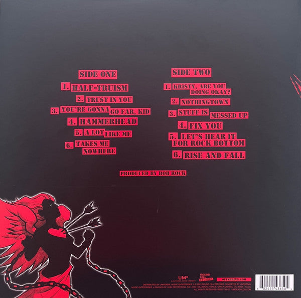 The Offspring : Rise And Fall, Rage And Grace (LP, Album, MP, RE + 7", Red + Ltd, 15t)
