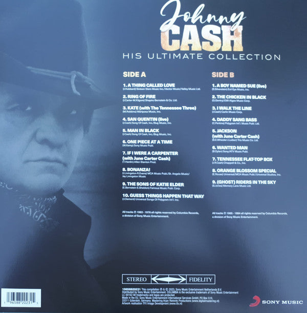 Johnny Cash : His Ultimate Collection (LP, Comp)