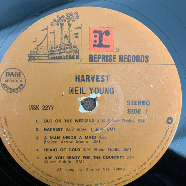 Neil Young : Harvest (LP, Album)