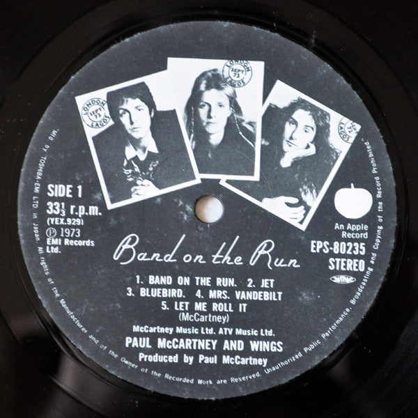 Wings (2) = Wings (2) : Band On The Run = バンド・オン・ザ・ラン (LP, Album, RE)
