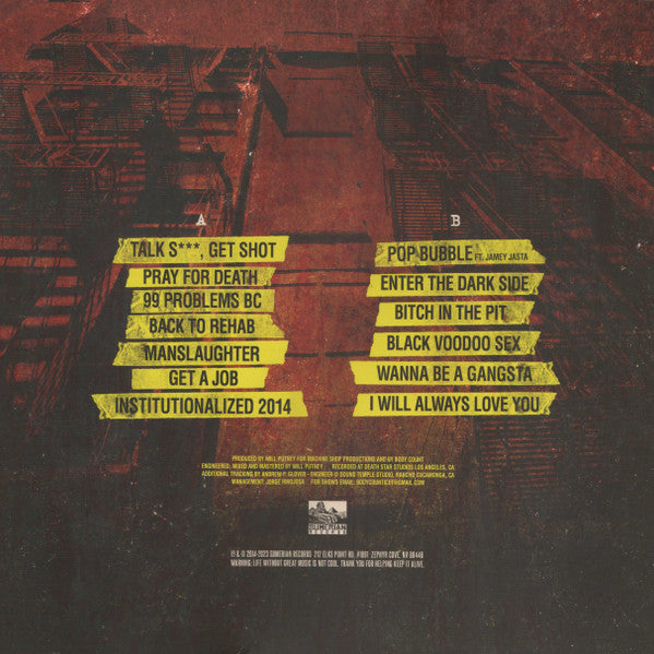 Body Count (2) : Manslaughter (LP, Album, RE, Clo)