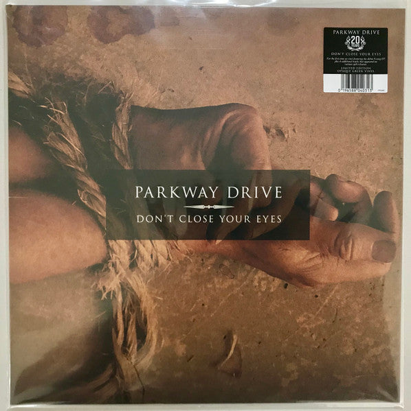 Parkway Drive : Don’t Close Your Eyes (LP, EP, Ltd, RE, Gre)