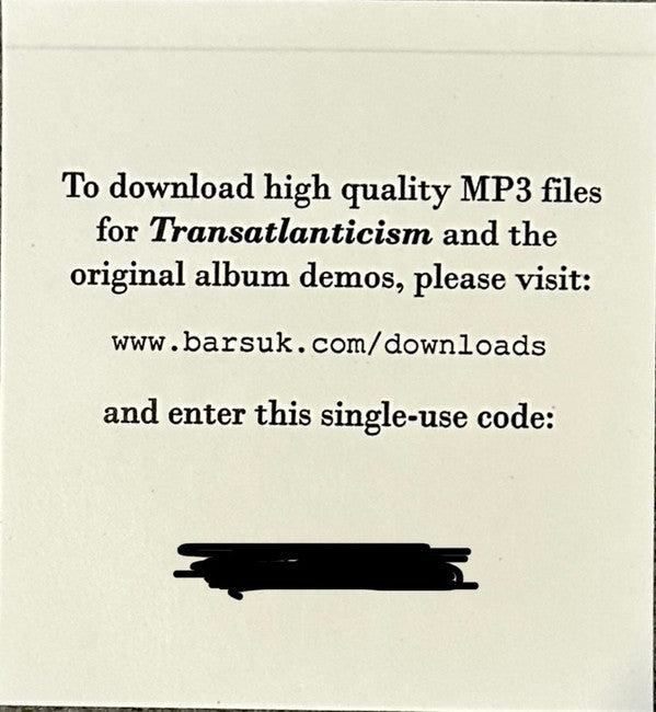 Death Cab For Cutie : Transatlanticism (2xLP, Album, RE)