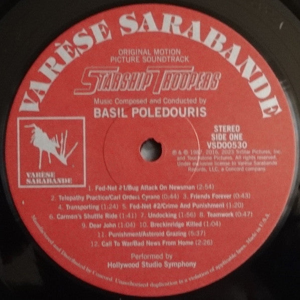Basil Poledouris : Starship Troopers (Original Motion Picture Soundtrack) (2xLP, Dlx, Gat)