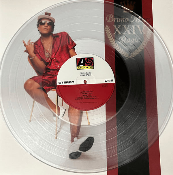 Bruno Mars : XXIVK Magic (LP, Album, Ltd, RE, Cry)