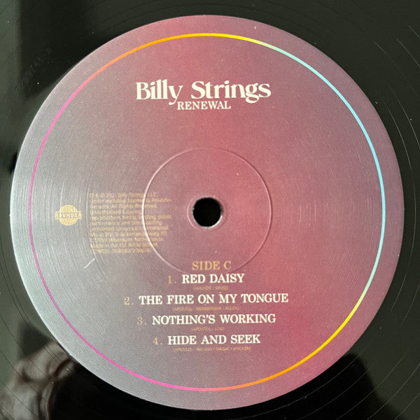 Billy Strings : Renewal (2xLP, Album)