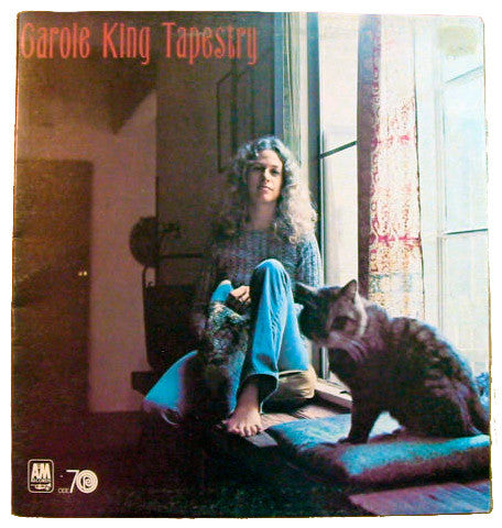 Carole King : Tapestry (LP, Album, RE, Whi)