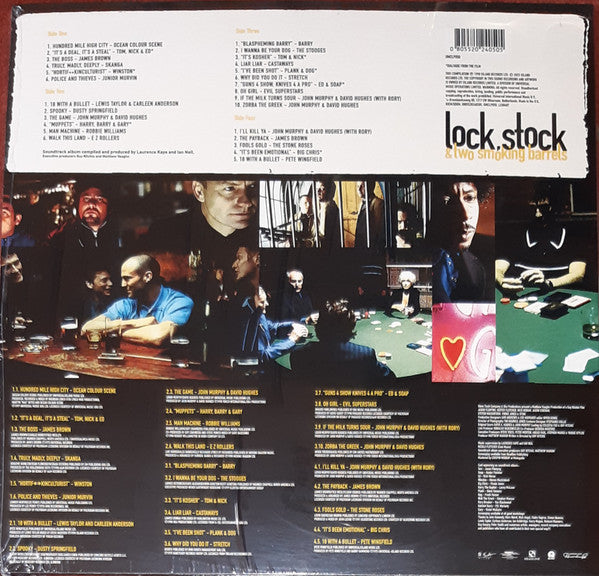Various : Lock, Stock & Two Smoking Barrels - Soundtrack From The Motion Picture (2xLP, Comp, RE, 25t)