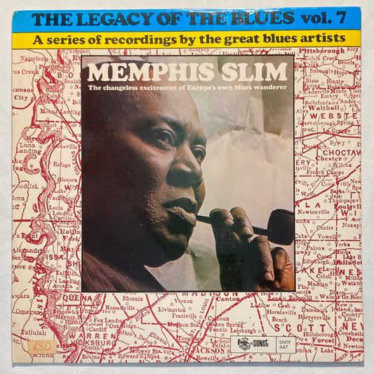 Memphis Slim : The Legacy Of The Blues Vol. 7 (LP, Comp)