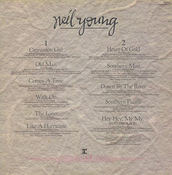 Neil Young : Greatest Hits (LP, Comp)