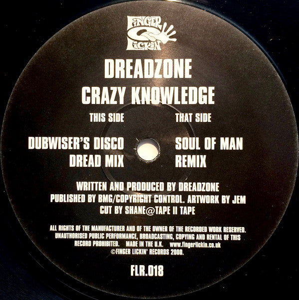 Dreadzone : Crazy Knowledge (12")