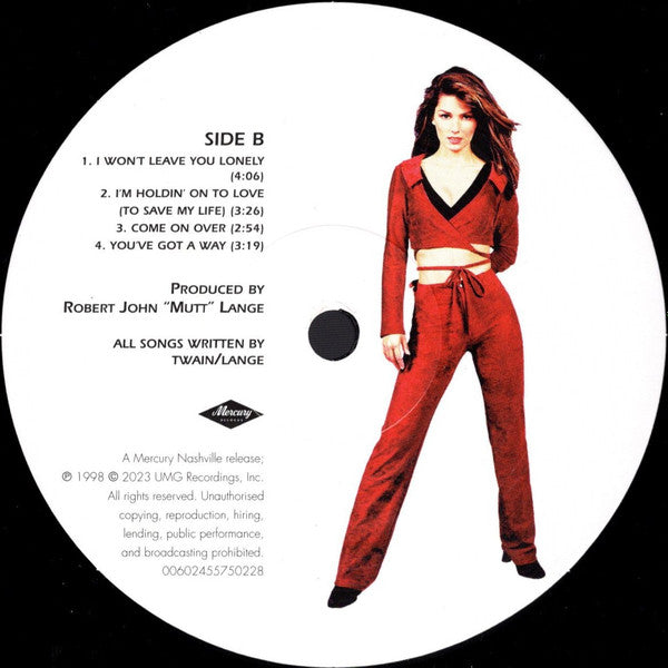 Shania Twain : Come On Over (25th Anniversary Diamond Edition) (2xLP, Album, RE, RM)