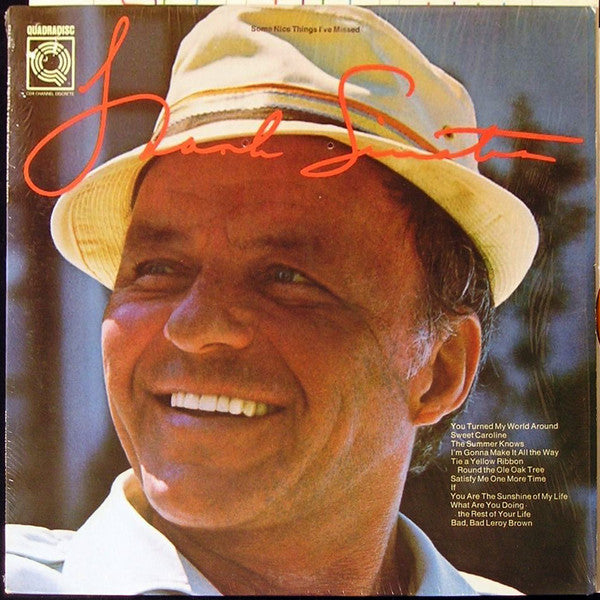 Frank Sinatra : Some Nice Things I've Missed (LP, Album, Quad)