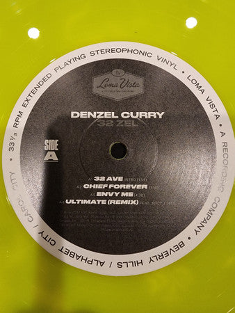 Denzel Curry : 32 Zel (LP, EP, Ltd, RE, Neo)