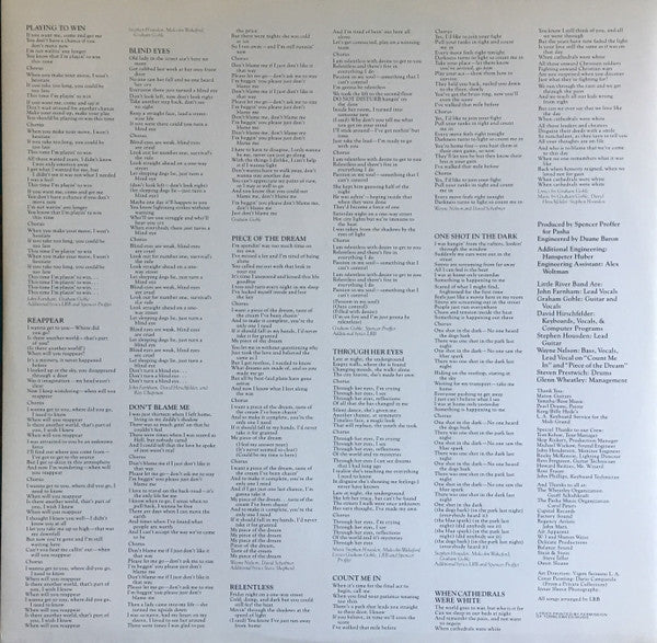LRB* : Playing To Win (LP, Album)