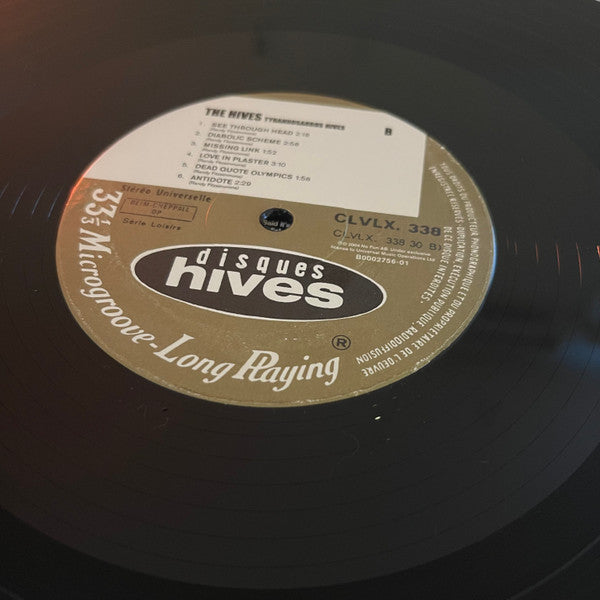 The Hives : Tyrannosaurus Hives (LP, Album, RP)