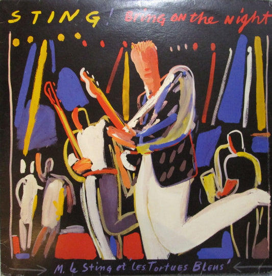 Sting : Bring On The Night (2xLP, Album)
