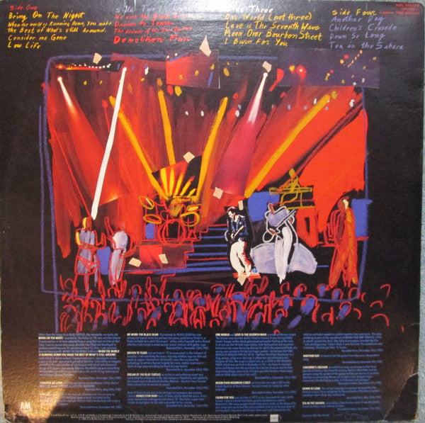 Sting : Bring On The Night (2xLP, Album)