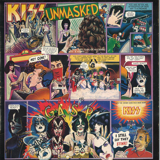 Kiss : Unmasked (LP, Album)