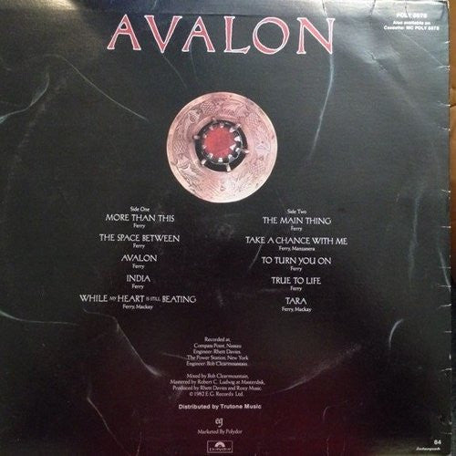 Roxy Music : Avalon (LP, Album)