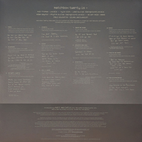 Matchbox Twenty : More Than You Think You Are (2xLP, Album)