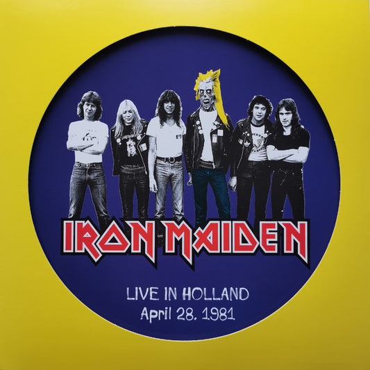 Iron Maiden : Live In Holland April 28, 1981 (LP, Pic, Unofficial, Exc)
