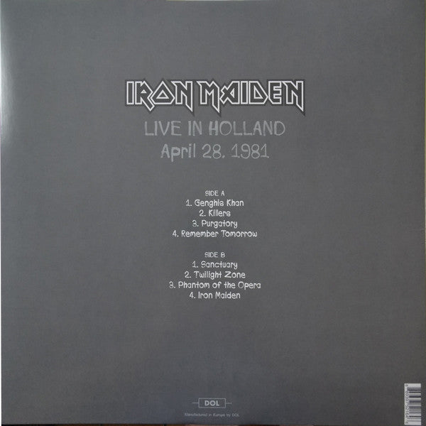 Iron Maiden : Live In Holland April 28, 1981 (LP, Pic, Unofficial, Exc)