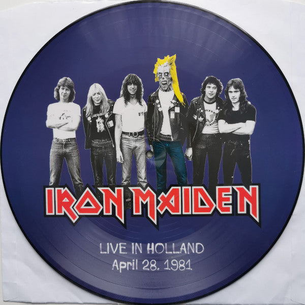 Iron Maiden : Live In Holland April 28, 1981 (LP, Pic, Unofficial, Exc)
