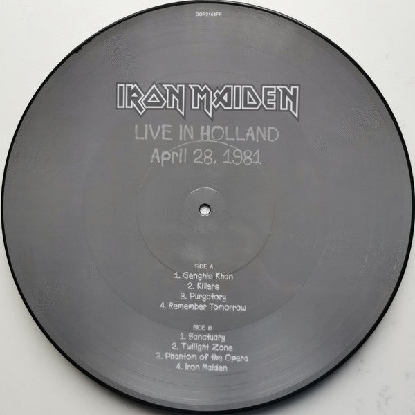 Iron Maiden : Live In Holland April 28, 1981 (LP, Pic, Unofficial, Exc)
