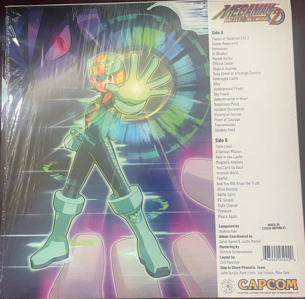 Yoshino Aoki : Mega Man Battle Network 2 Original Video Game Soundtrack (LP, Ltd, Blu)