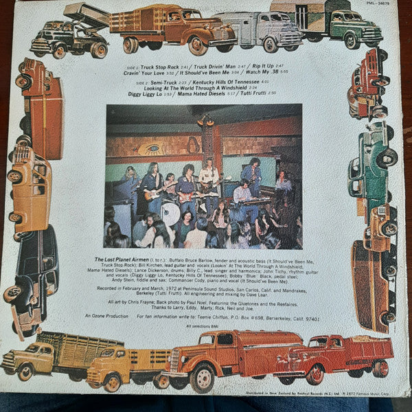 Commander Cody And His Lost Planet Airmen : Hot Licks, Cold Steel & Truckers Favorites (LP, Album)