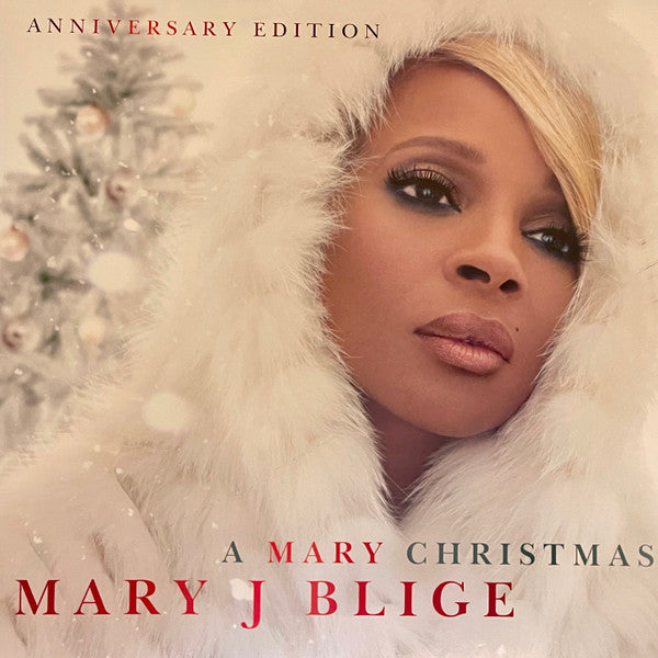 Mary J Blige* : A Mary Christmas (2xLP, Album, Ltd, RE, Red)
