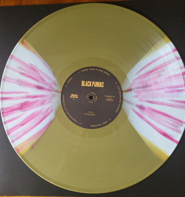 Black Pumas : Chronicles Of A Diamond (LP, Album, Gol)