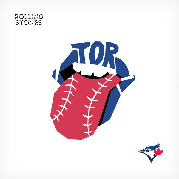 The Rolling Stones : Hackney Diamonds [Toronto Blue Jays LP] (LP, Album, Ltd, Whi)
