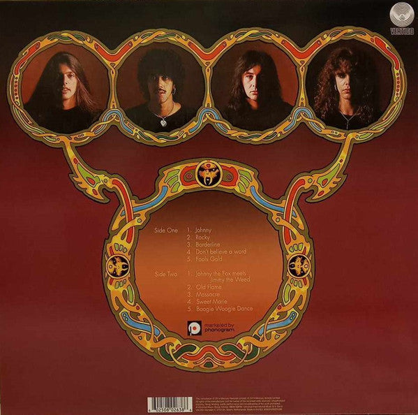 Thin Lizzy : Johnny The Fox (LP, Album, RE)