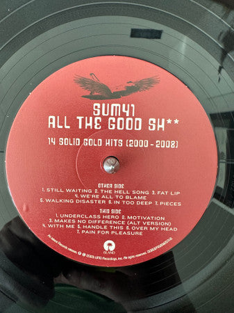 Sum 41 : All The Good Sh** (14 Solid Gold Hits 2000 - 2008) (LP, Comp, RE)