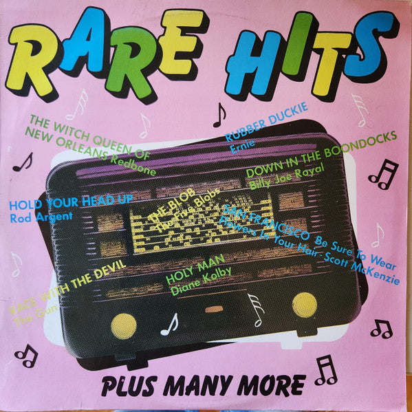 Various : Rare Hits (LP, Comp)