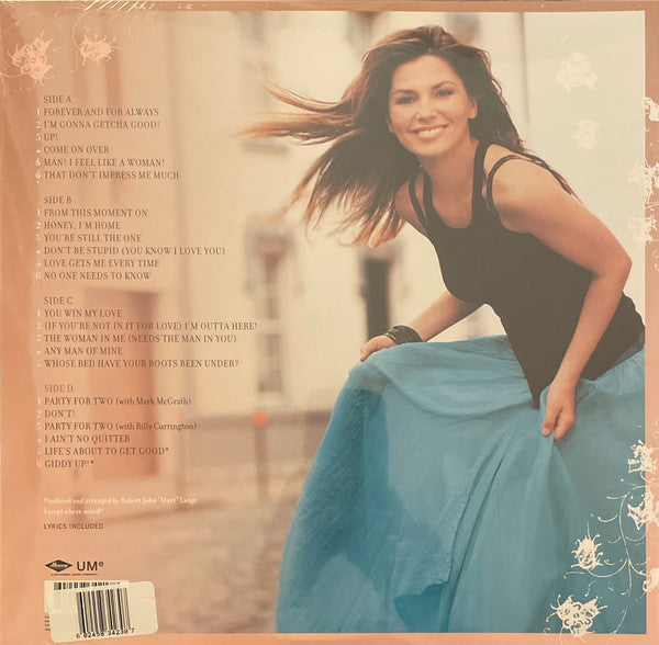 Shania Twain : Greatest Hits (2xLP, Comp, Ltd, RE, Pin)