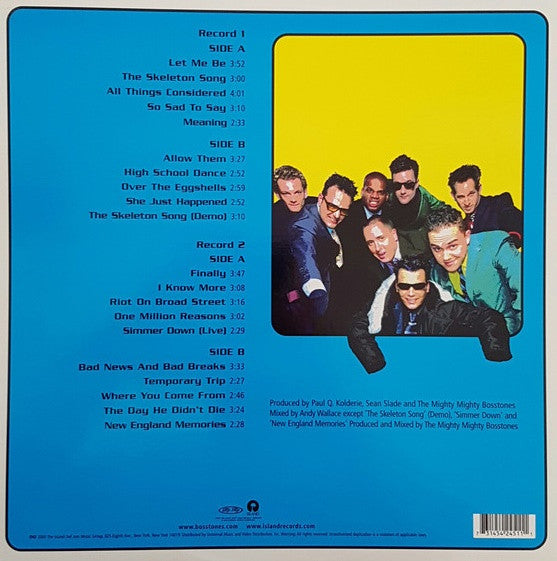The Mighty Mighty Bosstones : Pay Attention (LP, Blu + LP, Gre)