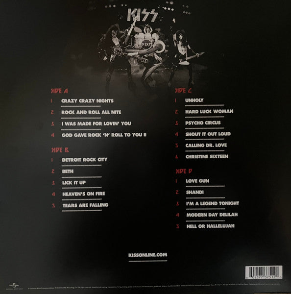 Kiss : Kissworld (The Best Of Kiss) (2xLP, Comp)