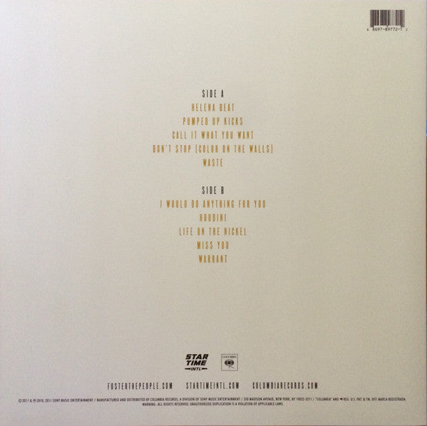 Foster The People : Torches (LP, Album)