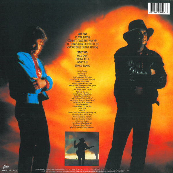 Stevie Ray Vaughan & Double Trouble : Couldn't Stand The Weather (2xLP, Album, RE, 180)