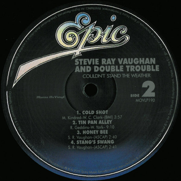 Stevie Ray Vaughan & Double Trouble : Couldn't Stand The Weather (2xLP, Album, RE, 180)
