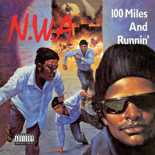 N.W.A. : 100 Miles And Runnin' (12", EP, RE)