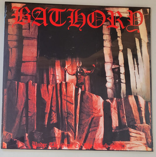 Bathory : Under The Sign Of The Black Mark (LP, Album, RE)