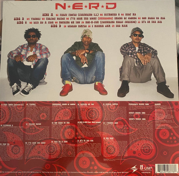 N*E*R*D : Nothing (2xLP, Album, RE)
