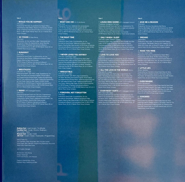 The Corrs : Best Of The Corrs (2xLP, Comp, Ltd, RE, Gol)