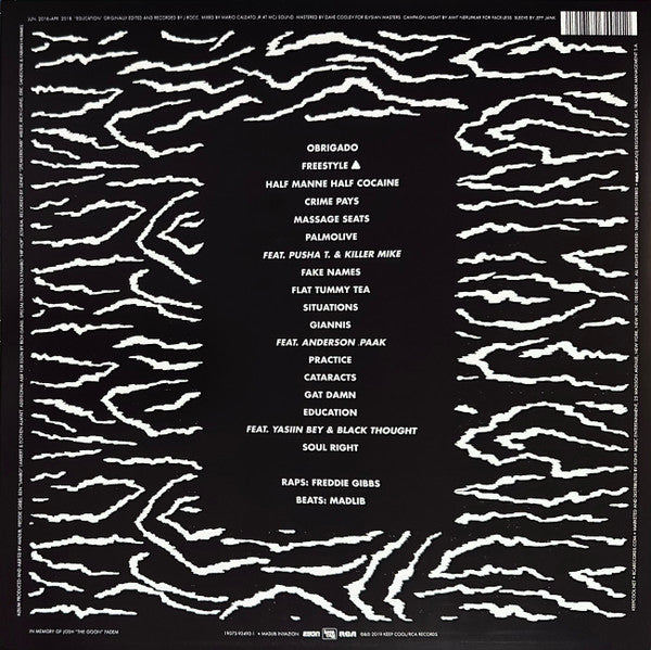 Freddie Gibbs & Madlib : Bandana (LP, Album, RE, RM)