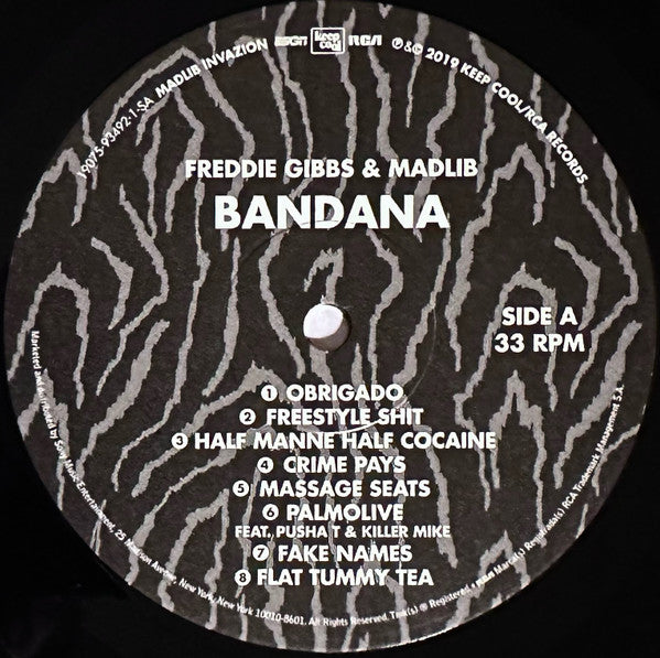 Freddie Gibbs & Madlib : Bandana (LP, Album, RE, RM)